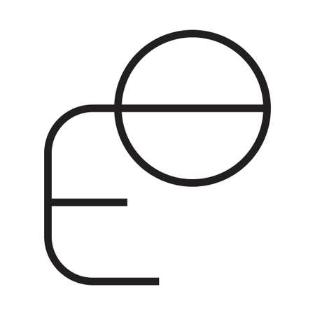 eo initial letter vector logoのイラスト素材