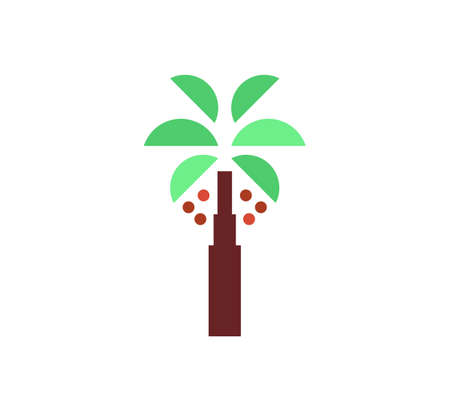 palm logo vector design templateのイラスト素材