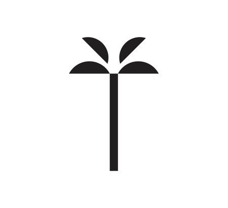 palm logo vector design templateのイラスト素材
