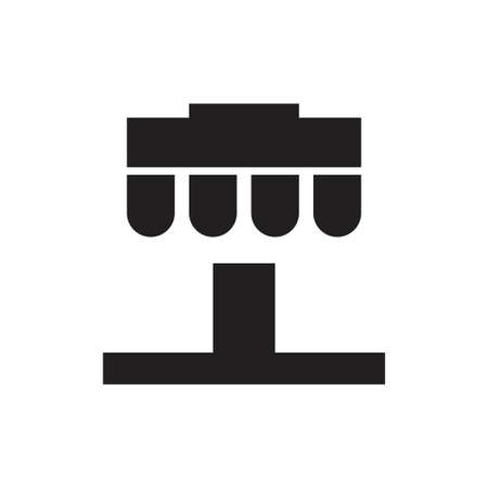 store icon vector sign designのイラスト素材