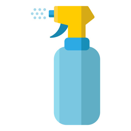 clean spray flat clipart vector illustrationのイラスト素材
