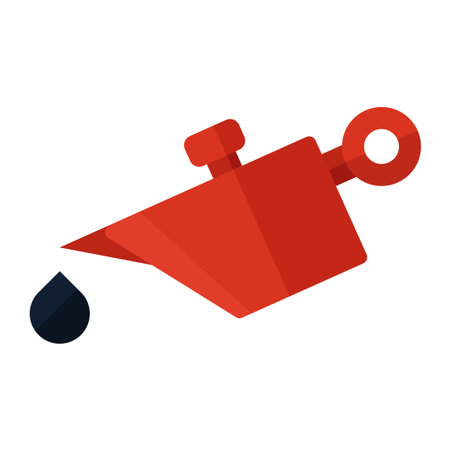 lube oil flat clipart vector illustrationのイラスト素材