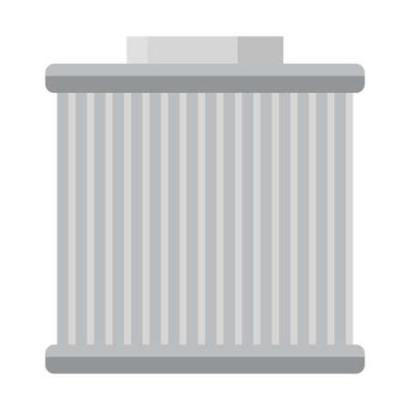 air filter flat clipart vector illustrationのイラスト素材