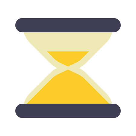 hourglass clip art vector illustrationのイラスト素材
