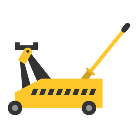 car jack clip art vector illustrationのイラスト素材