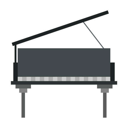 grand piano clip art vector illustrationのイラスト素材