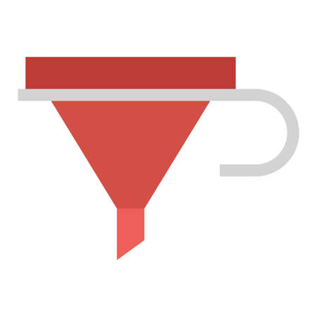 kitchen funnel clip art vector illustrationのイラスト素材