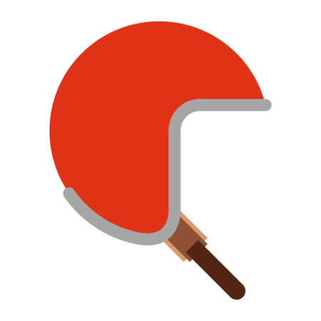 motorcycle helmet clip art vector illustrationのイラスト素材