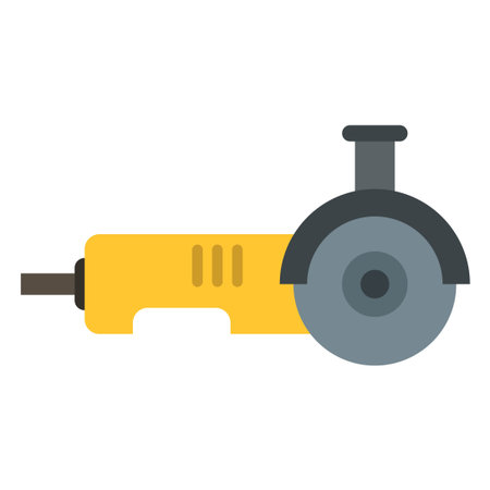 grinding machine flat clip-art vector illustrationのイラスト素材