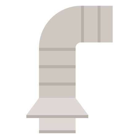 ac duct flat clipart vector illustrationのイラスト素材