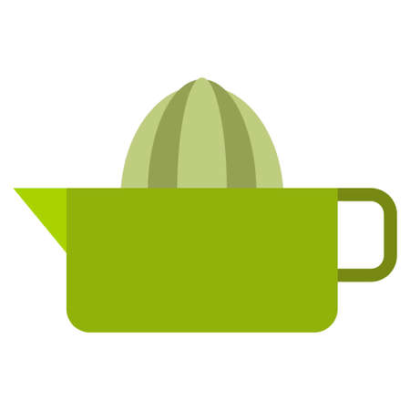 squeezer flat clip art vector illustrationのイラスト素材
