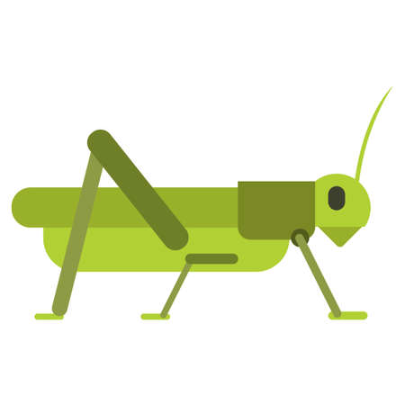 locust flat clip art vector illustrationのイラスト素材