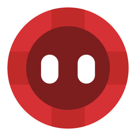 baby lifebuoy flat clipart vector illustrationのイラスト素材