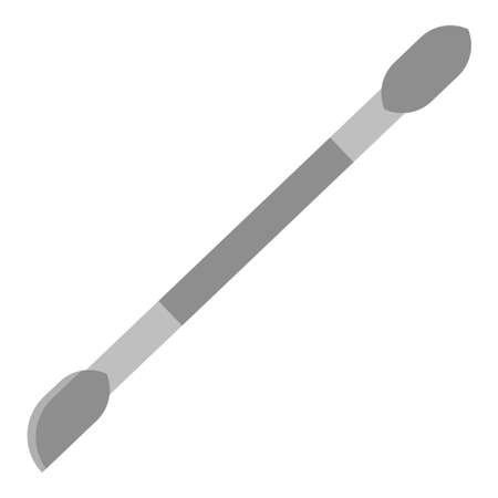 cuticle pusher flat clipart vector illustrationのイラスト素材