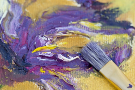 Textured Paintingの写真素材