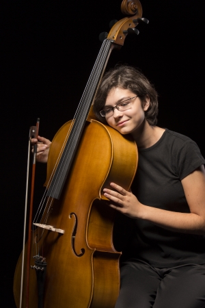 Cellist restsの写真素材