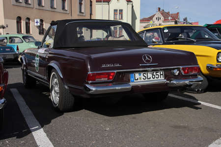 Mlada Boleslav, Czech Republic - Sep 19, 2020 : Oldtimer Bohemia Rally 2020のeditorial素材
