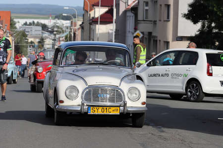 Mlada Boleslav, Czech Republic - Sep 19, 2020 : Oldtimer Bohemia Rally 2020のeditorial素材