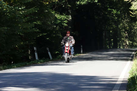 Mlada Boleslav, Czech Republic - Sep 19, 2020 : Oldtimer Bohemia Rally 2020のeditorial素材