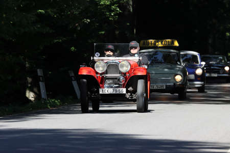 Mlada Boleslav, Czech Republic - Sep 19, 2020 : Oldtimer Bohemia Rally 2020のeditorial素材