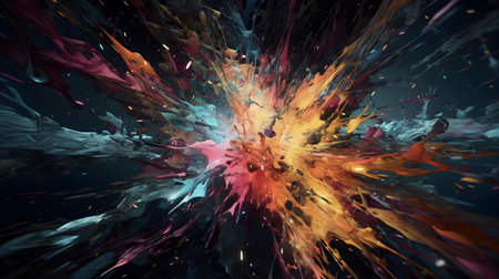 Abstract background. Design element for graphic artworks. Digital collage.の素材