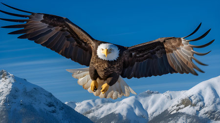 Bald Eagle (haliaeetus leucocephalus)の素材