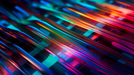 Abstract colorful background. 3d rendering, 3d illustration.の素材
