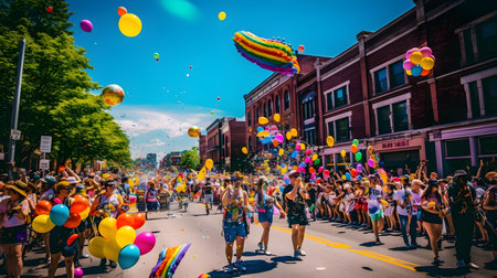 Portland Pride Parade 2015.の素材