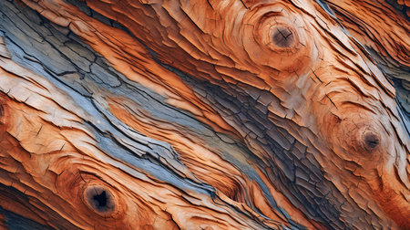 Wooden texture of a tree in the desert. Abstract background.の素材