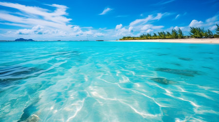 Beautiful beach at Seychelles, Praslin islandの素材