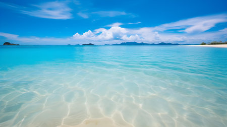 Tropical beach at Seychelles, Praslinの素材