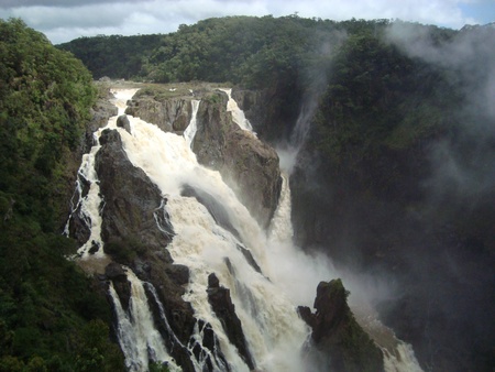 Baron Falls in Queenslandの写真素材