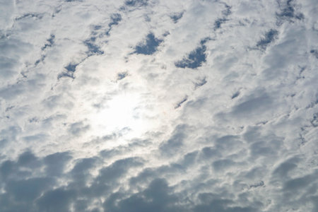Cloudy sky in daylight