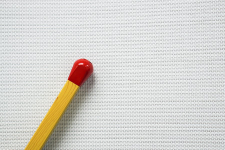 isolated matchstick