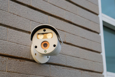 close up CCTV for residence security
