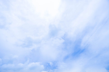 nature sky background in cloudy day