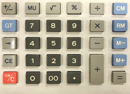 close up handy pot, spade, ladle, wooden chopping block and other kitchen equipment hanging on the wall for cookingの写真素材