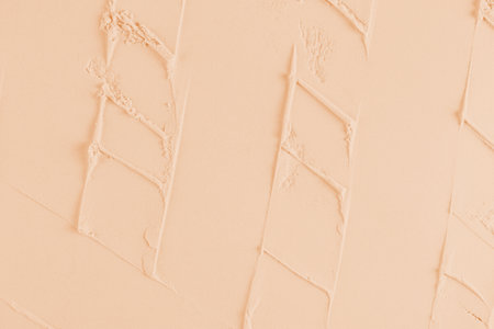 Chic Abstract Background Loose Powder Natural Tone For Design, Advertising Cosmetic Product. Layout, template. A copy space. decorative cosmeticsの写真素材