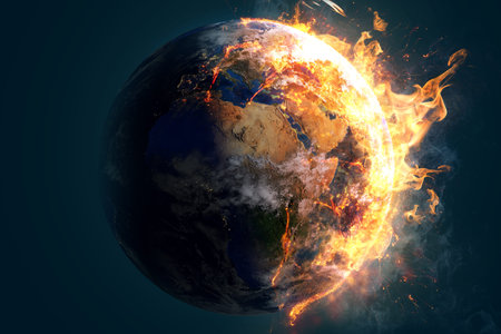 Burning world