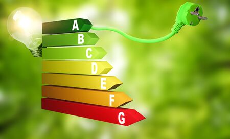 Environmental Protection - Energy Efficiency - Backgroundの写真素材