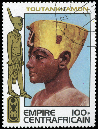 Egypt - Postage stampの写真素材