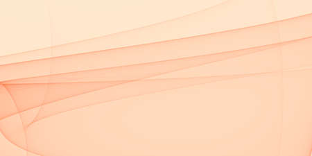 Abstract background - dynamic white lines on orange background - 2D illustrationの写真素材