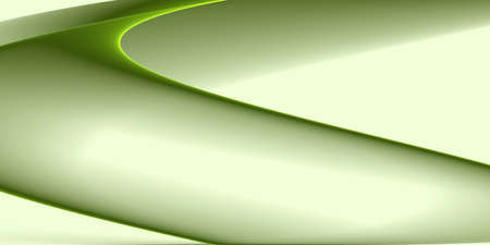 Abstract background - green twisted stripes on green background - 2D illustrationの写真素材