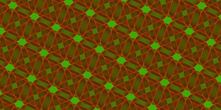Abstract background - green brown pattern - 2d illustrationの写真素材