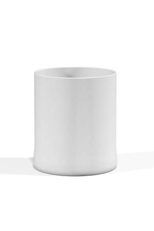 Drink glass mockup isolated on white background - 3d renderの写真素材