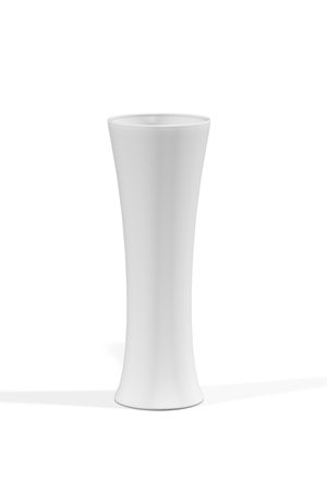 Drink glass mockup isolated on white background - 3d renderの写真素材