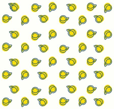 apricot background pattern illustrationのイラスト素材