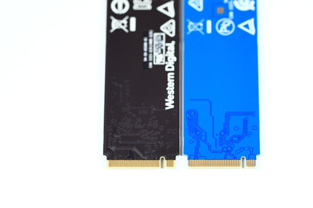 BANGKOK THAILAND - OCT 2022: vareity of M.2 solid state drives for computer - NVME PCIe wit m key back side isolated on white backgroundのeditorial素材