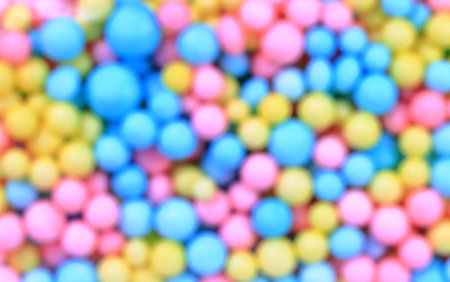 Multi color bokeh light effect from colorful orbs, Abstract Blurred multi Color pattern background, Colorful, Defocused background. Blurred bright light.の写真素材