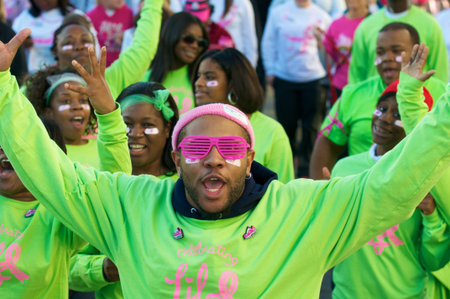 Race for the Cure in Little Rock, Arkansas on October 20, 2012  